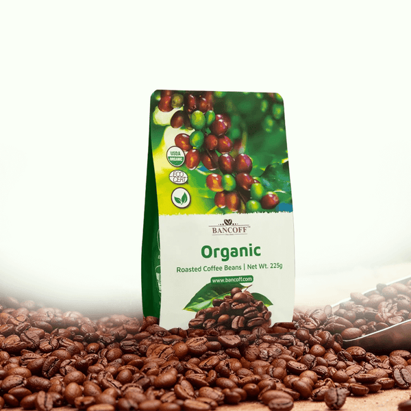 Bancoff Organic Roasted Coffee Beans – 225gm